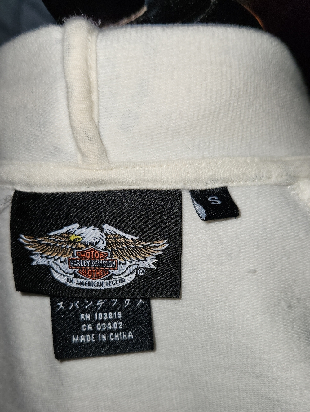 2009 Harley-Davidson Zip Up Hoodie - Picture 13 of 15